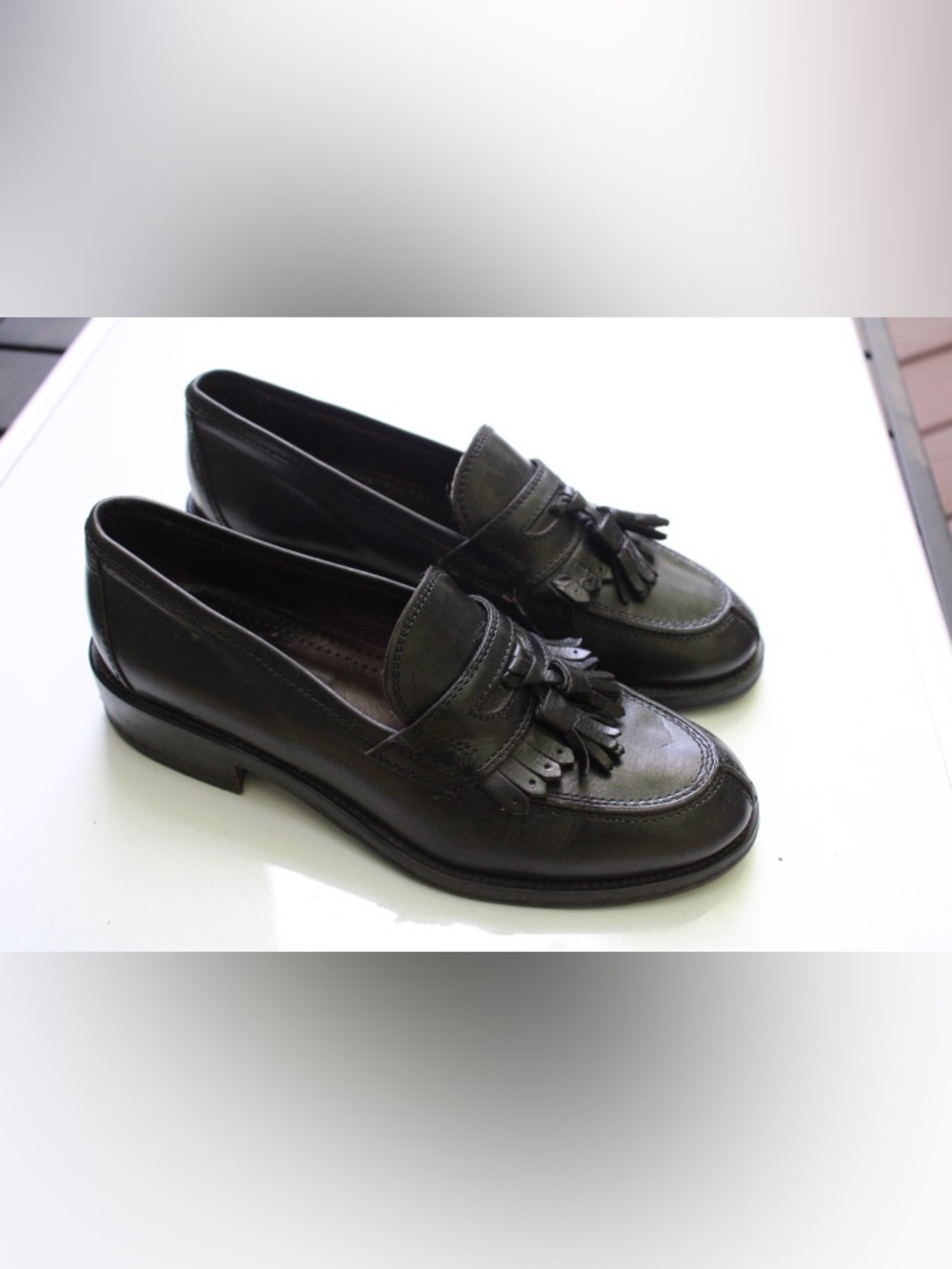 Bally of Switzerland tassel loafers